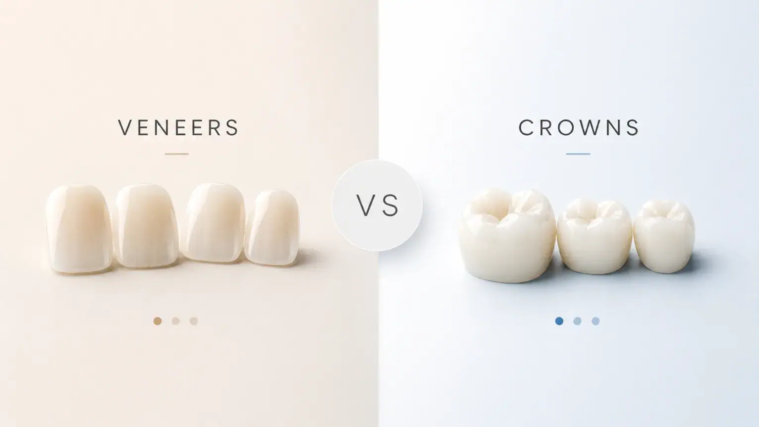 Dental Veneers vs Crowns: Which Is Right for You?